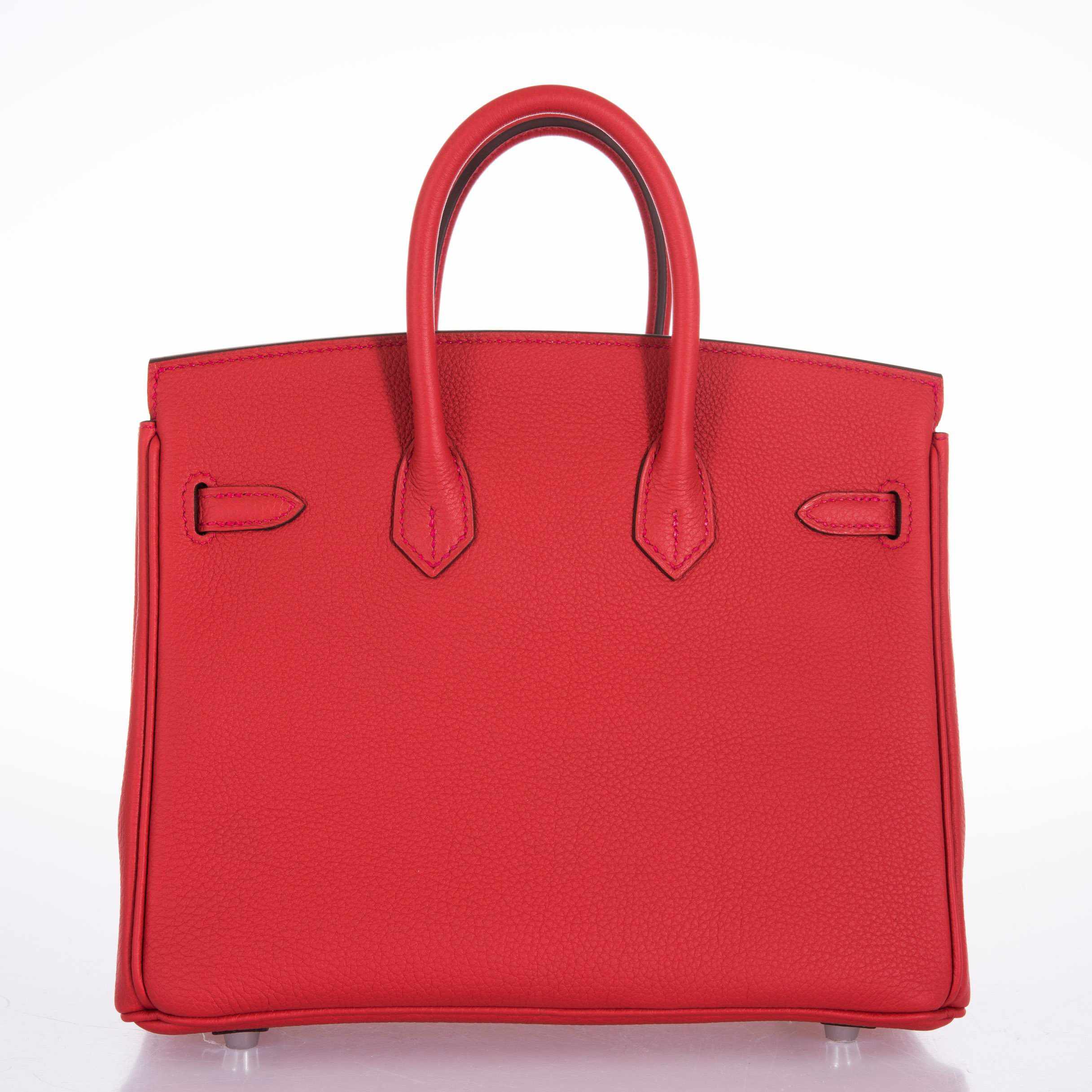 Hermès Birkin 25 Geranium Togo Palladium Hardware