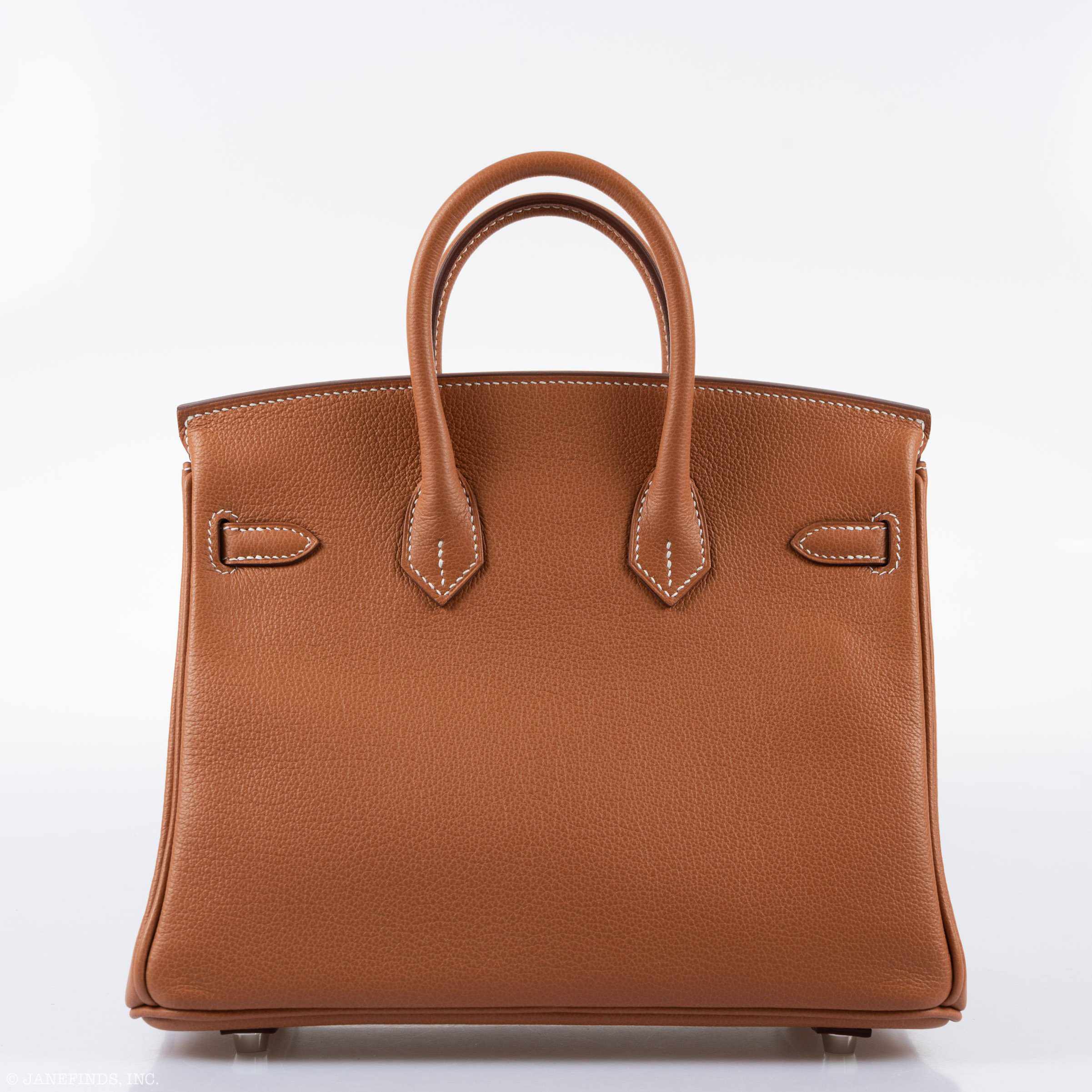 Hermès Birkin 25 Gold Taurillon Novillo Palladium Hardware