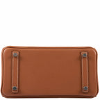 Hermès Birkin 25 Gold Taurillon Novillo Palladium Hardware