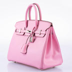 Hermès Birkin 25 HSS Bubblegum Pink 5P Epsom with Palladium Hardware