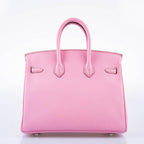 Hermès Birkin 25 HSS Bubblegum Pink 5P Epsom with Palladium Hardware