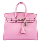 Hermès Birkin 25 HSS Bubblegum Pink 5P Epsom with Palladium Hardware