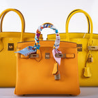 Hermès Birkin 25 HSS Jaune d'Or Epsom Gold Hardware - 2020, Y