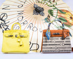 Hermès Birkin 25 Lime Yellow Matte Alligator Palladium Hardware