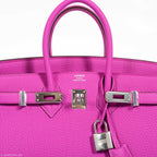 Hermès Birkin 25 Magnolia Togo Palladium Hardware - 2018, C