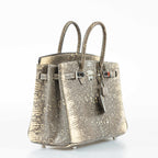 Hermès Birkin 25 Ombre Lizard Palladium Hardware - Rare