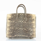 Hermès Birkin 25 Ombre Lizard Palladium Hardware - Rare