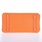 Hermès Birkin 25 Ostrich Tangerine Orange Palladium