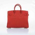 Hermès Birkin 25 Red Vermillion Togo Gold Hardware