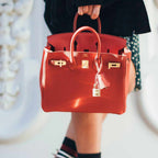Hermès Birkin 25 Red Vermillion Togo Gold Hardware