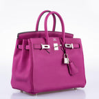 Hermès Birkin 25 Rose Pourpre Togo with Palladium Hardware - 2017, A