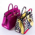 Hermès Birkin 25 Rose Scheherazade Porosus Crocodile Palladium Hardware