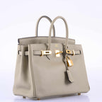 Hermès Birkin 25 Sauge Swift Gold Hardware - 2016, X