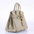 Hermès Birkin 25 Sauge Swift Gold Hardware - 2016, X