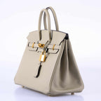 Hermès Birkin 25 Sauge Swift Gold Hardware - 2016, X