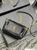 YSL Mini Nolita In original Lambskin Bag