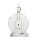 Louis Vuitton White Shiny Alligator Petite Boite Chapeau