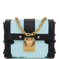 Louis Vuitton Light Blue Epi Mini Essential Trunk Bag