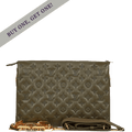 Louis Vuitton Coussin MM Khaki Green Lambskin Gold Hardware