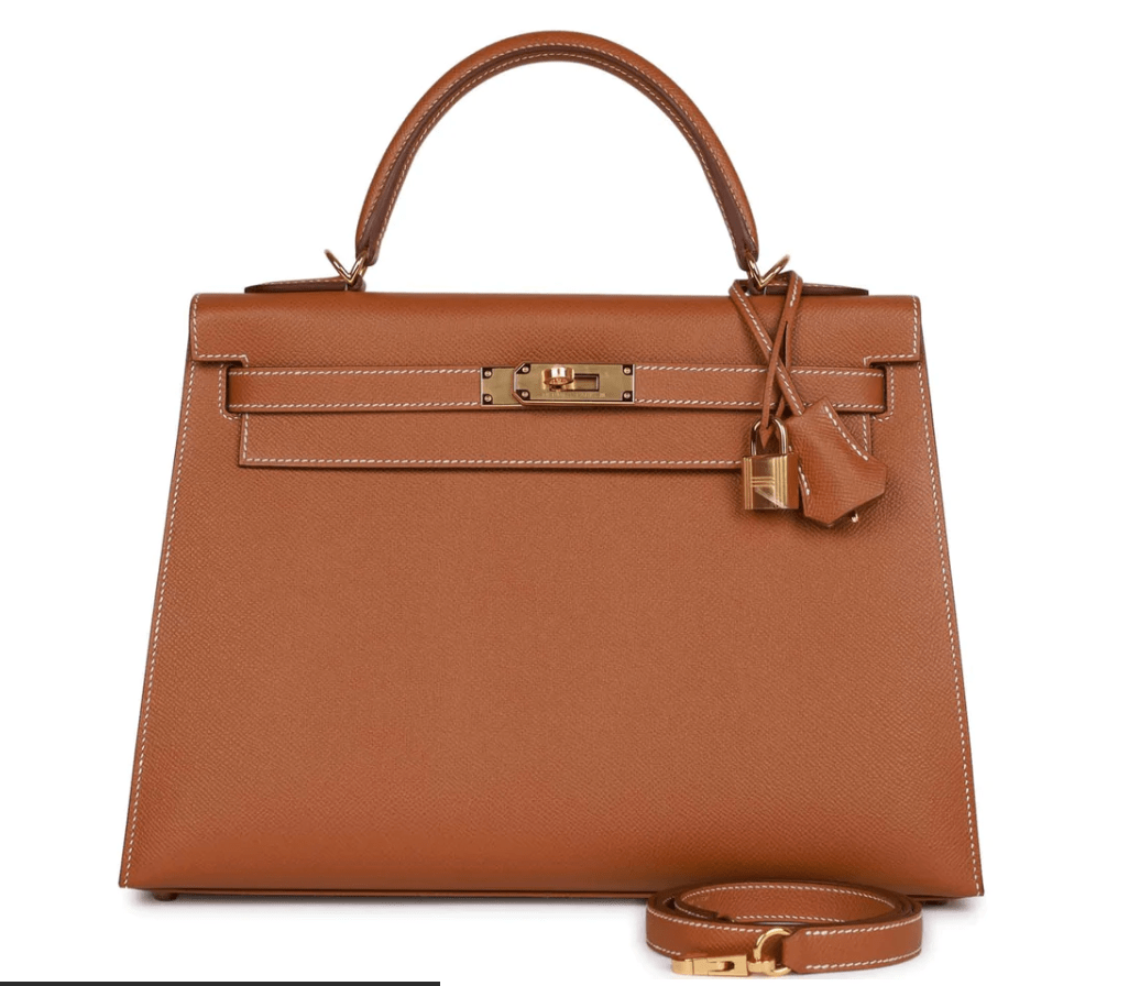 Hermes Kelly Sellier 32 Gold Epsom Gold Hardware Payment 2
