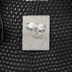 Vintage Hermès Birkin 25 Black Salvator Lizard With Jacob & Co. White Gold & Diamond Hardware - 2009, Square M