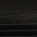 Balenciaga Antracite Grey Arena Leather Long Wallet 542008