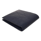 Balenciaga Cash Square Blue Arena Leather Bifold Wallet 542001