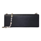 Balenciaga Essential Black Calfskin Leather Chain Shoulder Bag 657232