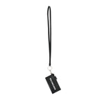 Balenciaga Cash Black Leather Lanyard Card Holder Wallet 594548