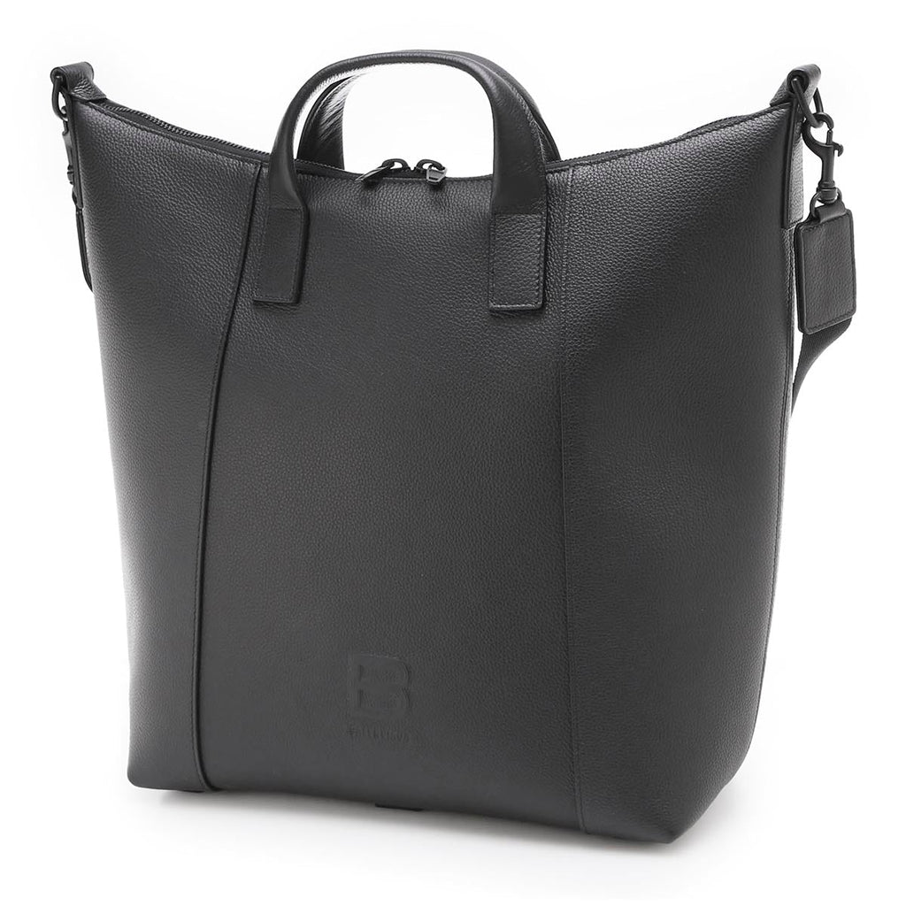 Balenciaga Hourglass Zip Tote Medium Black Grained Calf Leather 620318