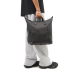 Balenciaga Hourglass Zip Tote Medium Black Grained Calf Leather 620318
