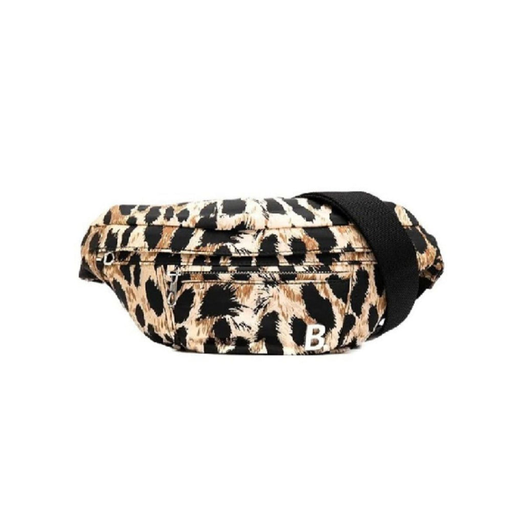Balenciaga Nylon Leopard Print Belt Bag 580028