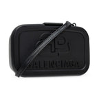 Balenciaga Lunch Box Black Small Shoulder Bag 638207