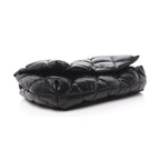 Balenciaga Touch Black Nappa Leather Quilted Puffy Clutch Bag 624947