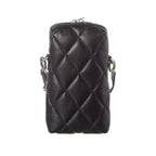 Balenciaga Touch Black Nappa Calfskin Leather Quilted Puffy Shoulder Bag 593375