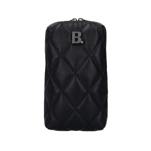 Balenciaga Touch Black Nappa Calfskin Leather Quilted Puffy Shoulder Bag 593375