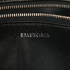 Balenciaga Triangle Pink Leather Top Handle Small Satchel Bag 527272