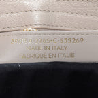Balenciaga City Praline Beige Shiny Goat Leather Shoulder Bag 390154