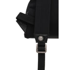 Balmain B-Back Black Nylon White Logo Backpack TM1S096TNYV