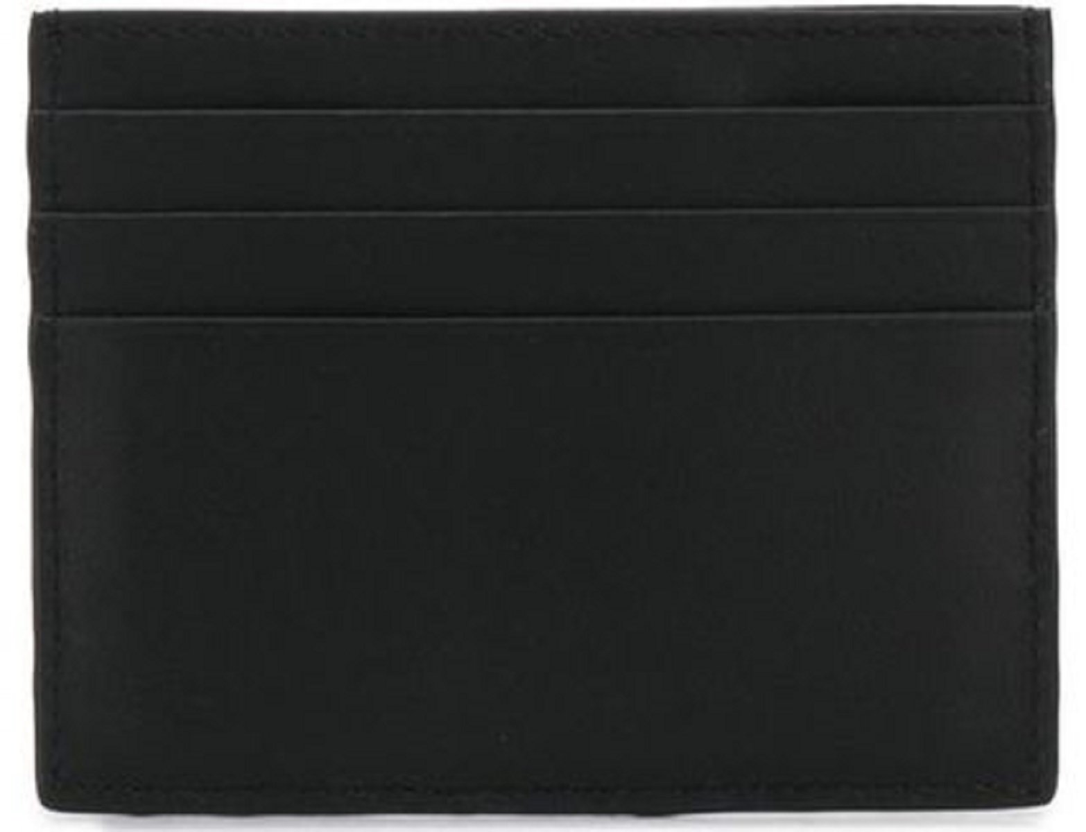 Fendi Unisex Camouflage FF Print Black Green Calf Leather Card Case 7M0164