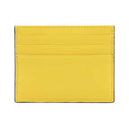 Fendi Camouflage Bugs Print Calf Leather Military Green Card Case 7M0164