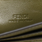 Fendi F is Fendi Asparago Leather Mini Chain Wallet Bag 8M0408