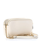 Fendi Vitello Grace Matte Bicolor Easy Baguette Black White 8BS044