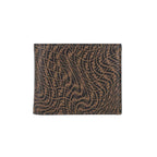 Fendi x Sarah Coleman FF Vertigo Brown Black Bifold Wallet 7M0169