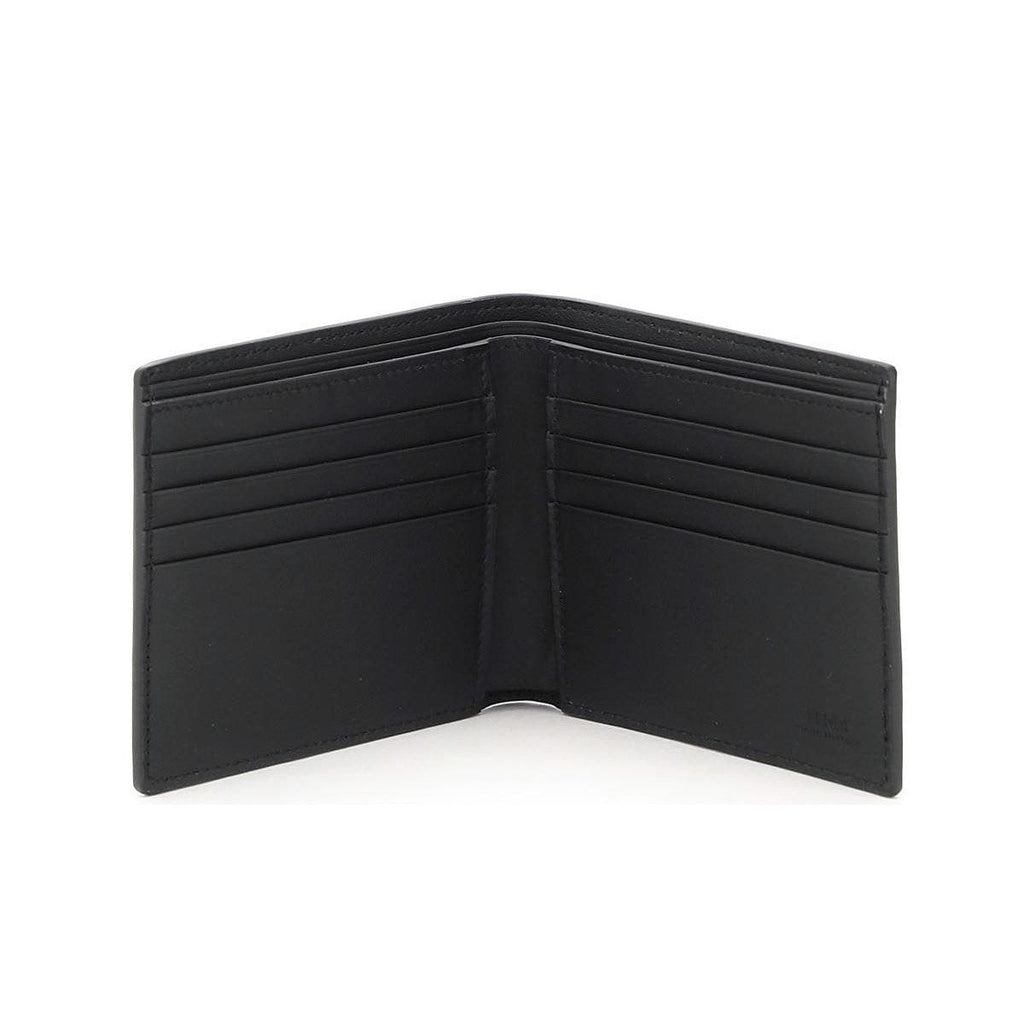 Fendi x Sarah Coleman FF Vertigo Yellow Black Bifold Wallet 7M0169