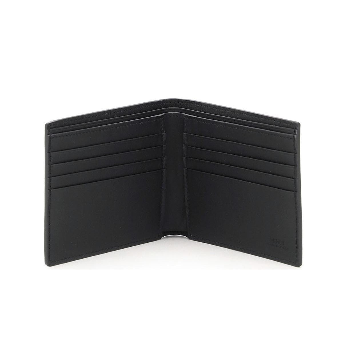 Fendi x Sarah Coleman FF Vertigo Yellow Black Bifold Wallet 7M0169