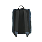 Fendi Zaino Marine Blue Canvas Stamp Logo Backpack 7VZ044