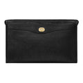 Gucci Morpheus Black Fluffy Calf Leather Cosmetic Pouch Bag 575991