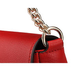 Gucci Soho Disco Red Leather GG Tassel Chain Crossbody Bag 536224