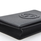 Gucci Soho Wallet on Chain Black Leather Cross Body Bag 598211